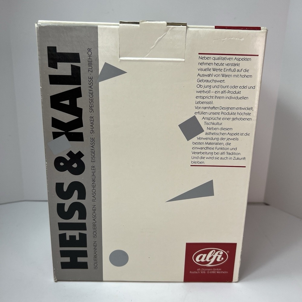 Alfi HEISS & KALT ISOLIERKANNE BASIC   (LAVA-ROT) RED . Insulated pitcher/carafe - Picture 15 of 16